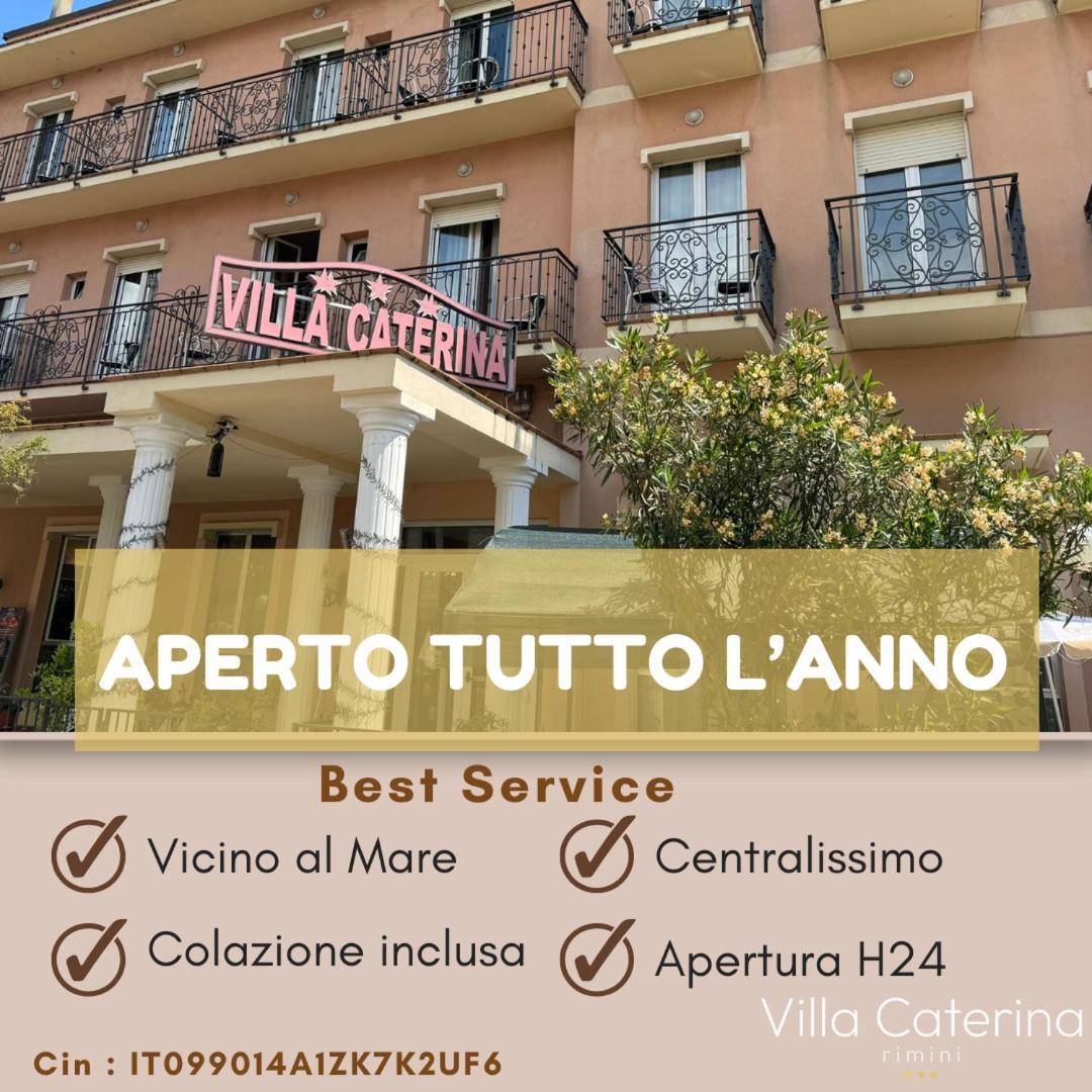 Hotel Villa Caterina Rimini Ngoại thất bức ảnh